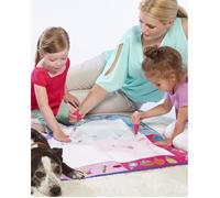 Tapis AQUADOODLE Classique pour Enfant - 4 Couleurs Rose - A partir de 18 mois - Intérieur