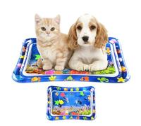 Tapis Aquatique Gonflable Interactif - Tapis Interactif Pour Chats, Tapis De Développement De Capacité Motrice | Centre D'activité Portable Pour Le Développement Des Capacités Moteurs, Super