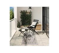 Tapis ARBIZU intérieur extérieur design vintage 80x150 cm, tapis de salon, tapis rectangulaire, tapis de jardin, 375710