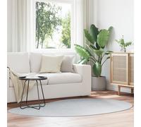 Tapis Área Vidaxl Gris 140x200 Cm Polyester Antidérapant