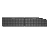 Tapis arrière en caoutchouc Renault Trafic III dès 2014 2 pièces Noir