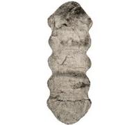 Tapis de séjour GENERIQUE Tapis Arrondi Imitation Fourrure Tender Vert 60 x 180 cm