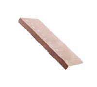 Tapis Auto-adhésif Antidérapant D’escalier Lumineux pour Maison | Surface en Tissu Brossé, Motif Empreinte Discret, Beige, Découpe Facile, Lot pour Marches Intérieures