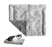 Tapis auto-chauffant pour chat, couverture chauffante réversible, coussin thermique en peluche pour animaux de petite et moyenne taille, excellent pour une utilisation en hiver sur les canapés, les