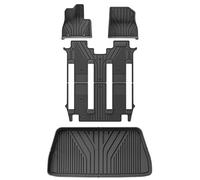 Tapis Auto pour BYD pour Xia pour M9 Ensemble Complet Garnitures pour Monospace Imperméable Tapis De Sol Voiture(Floor and Trunk Mat)
