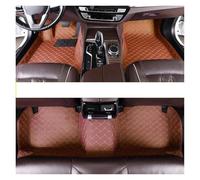 Tapis Auto pour Jaguar XK 2006 2007 2008 2009 2010 2011 2012 2013 2014 2015 Accessoires Voiture Tapis Sol Voiture Personnalisés Tapis Sol Antidérapant(Brun)