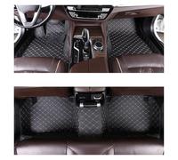 Tapis Auto pour Jaguar XK 2006 2007 2008 2009 2010 2011 2012 2013 2014 2015 Accessoires Voiture Tapis Sol Voiture Personnalisés Tapis sur(Beige Noir)