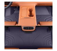 Tapis Auto pour Leapmotor C10 2024 2025 Couverture Complète Doublure Coffre Cuir Imperméable Tapis Sol Personnalisés(Purple 3pcs)