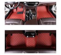 Tapis Auto pour VW pour Polo 2001 2002 2003 2004 2005-2012 2013 2014 2015 2016 2017 2018 Auto Foot Coche Tapis Sol Voiture Personnalisés Tapis Sol Antidérapant(Bordeaux)