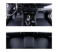 Tapis Auto Tapis Sol Voiture en Cuir Imperméable pour Mini One 2014 2015 2016 2017 2018 2019 2020 5 Places Tapis Sol Antidérapant(Style 1 Black Blue)