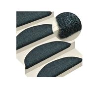 Tapis autoadhésifs de marches 10 pcs Vert 56x17x3 cm Aiguilleté
