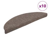 Tapis Autoadhésifs de Marches Moquettes Carpettes Protecteur Aiguilleté vidaXL