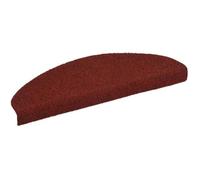 Tapis Autoadhésifs de Marches - VIDAXL - Rouge - Insonorisants - Antidérapants - 65x21x4 cm