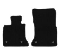 Tapis avant en moquette pour BMW GT F07 FL 2013-2018 GT 2 pièces Noir BASIC