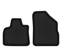 Tapis avant en velours pour Citroen DS5 2011-2018 berline 2 pièces Noir DURBAN
