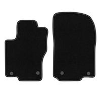 Tapis avant moquette Mercedes ML III W166 / GLE W166 2011-2015 SUV 2p Noir BASIC