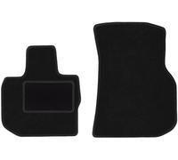Wielganizator Tapis de Voiture - Convient pour BMW X3 G01 SUV 2017 - Velours - Accessoires Voiture - Tapis Pratique Voiture - 2 Pièces - Noir