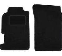 Tapis Avant Noirs pour : Honda CRX DelSol coupé, Cabrio (1992-1997)