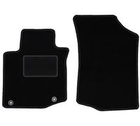 Tapis Avant Noirs pour Peugeot 107 berline (2005-2014)