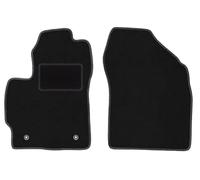 Tapis Avant Noirs pour Toyota Auris I à hayon (2007-2012)
