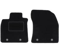 Tapis Avant Noirs pour : Toyota Avensis III T27 Break, liftback, berline (2009-2018)