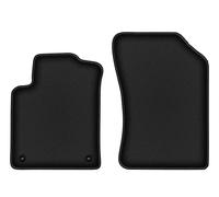 Tapis avant velours noirs premium 2 pièces pour: Citroen DS3 2009-2016 hayon