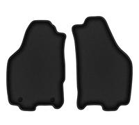 Tapis avant velours noirs premium 2 pièces pour: Lancia Ypsilon II 2003-2011 hay