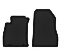 Tapis avant velours noirs premium 2 pièces pour: Nissan Juke F15 2010-2017 cross
