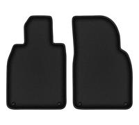 Tapis avant velours noirs premium 2 pièces pour: Porsche Boxster 718 2016- roads