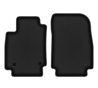 Tapis avant velours noirs premium 2 pièces pour: Renault Captur 2013-2019 SUV