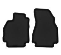 Tapis avant velours noirs premium 2 pièces pour: Renault Megane II 2002-2008 bre
