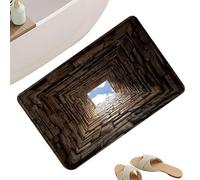 Tapis avec Trous 3D - Paillasson avec Illusion Optique 60 x 90 cm, piège sans antidérapant | Porte Salle de Bain, escalier, Salle de Jeux, Salon Tapis décoratif pour Sol Zone de la Maison