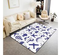 Tapis Avion De Dessin Animé dans Les Airs 3D, Tapis De Chambre d'enfant, Tapis De Salon, Tapis De Chambre, Tapis De Velours Cristal 100 X 150 Cm - Polyester Doux Au Toucher, Facile À Ne -719371766416