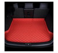 Tapis Bac Coffre Pour Ford Pour Explorer U152 2002 2003 2004 2005 5 Places Tapis Coffre Entouré Cuir Accessoire Intérieur Voiture(Red,1pcs)