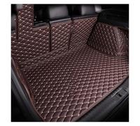 Tapis Bac Coffre Pour Ford Pour Explorer U152 2002 2003 2004 2005 5 Places Tapis Coffre Entouré Cuir Accessoire Intérieur Voiture(Coffee,Full set)