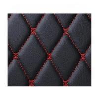 Tapis Bac Coffre Pour Pour A4 2003-2019 B6 B7 B8 B9 B6L BE2 BH7 BKH BWJ Accessoires Intérieurs Voiture Tapis Cuir Tampons Antisalissures(Black red)
