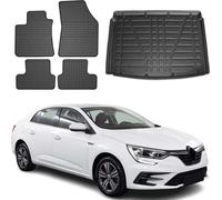 Tapis & bac de coffre pour Renault Kadjar 2015-2025 Double extension