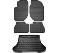 Tapis & bac de coffre Set pour Land Rover Freelander 1998-2007 Caoutchouc 5x