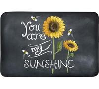 Tapis Bains Facile À Nettoyer Paillasson Devant, Tu ES Mon Soleil Indestructible Tapi De Sol D'Intérieur pour Intérieur Entrée Salle De Bain 40X60Cm