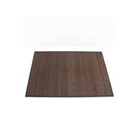 Tapis bambou 80x300 marron foncé