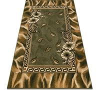 Tapis BCF Morad TRIO Classic fleurs, feuilles - vert vert 140x200 cm