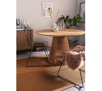Tapis Benuta Pure en Sisal Greta - Brun clair 120x180 cm - 100% Sisal - Rectangulaire & Style: Bordure, Uni, Natural Living, Scandi Living - Facile d'entretien pour le salon, la chambre à coucher