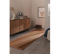 Tapis benuta Pure en sisal Greta - Brun clair 70x240 cm - 100% sisal - pour le salon et la chambre à coucher & Style : bordure, uni, Natural Living, Scandi Living - Facile d'entretien