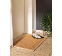 Tapis benuta Pure Greta - Beige 40x60 cm - 100% Sisal - Rectangulaire & Style : Bordure, Uni, Natural Living, Scandi Living - Facile d'entretien pour salon, chambre, couloir, terrasse, balcon