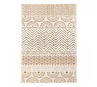 Tapis berbère 160x230 tissé motif ethnic LYN1 ORIENVAG crème