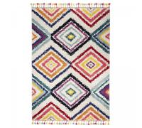 Tapis berbère style 200x290 multicolore