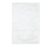 Tapis blanc doux 160x230 poils courts antidérapant