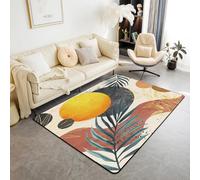 Tapis bohème du milieu du siècle, abstrait, moderne et minimaliste, tapis de sol d'intérieur pour enfants, garçons et filles, décoration de chambre à coucher, tapis géométrique antidérapant et