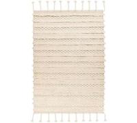 Tapis Bohème Tissé Fait à la Main Bohist Naturel 80 x 150 cm NATUREL