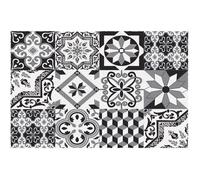 Tapis boston carreaux ciment 40x60cm